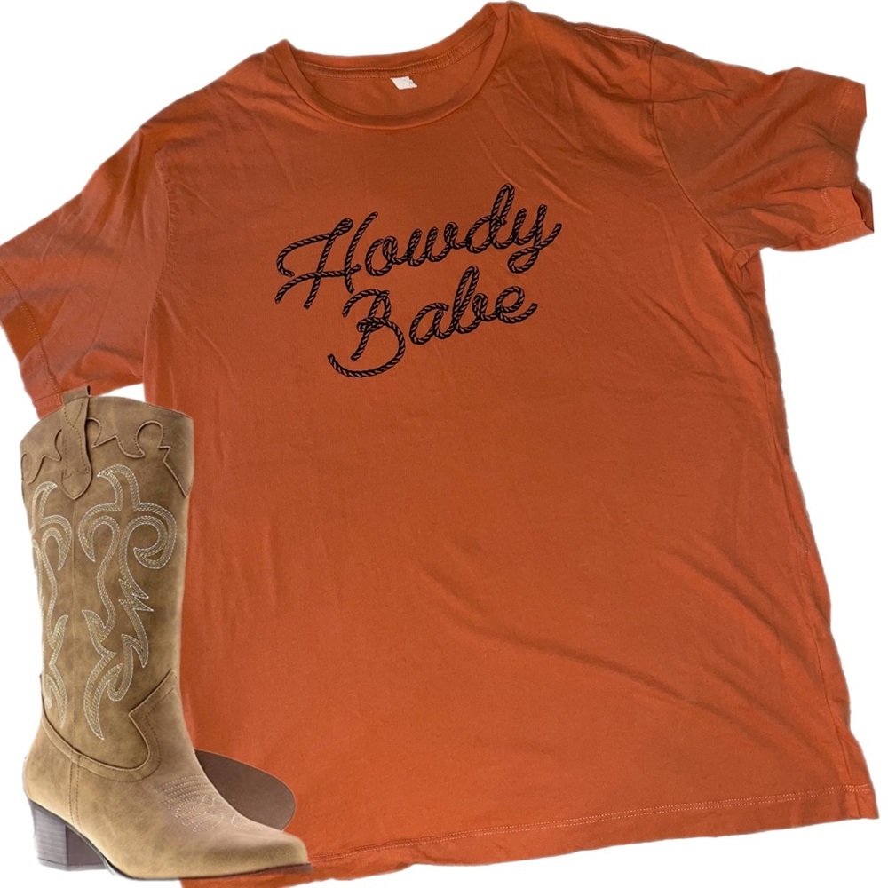 Howdy Babe Tee - Picture 2 of 4